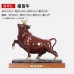 Colored Copper Announcement Cow Ornament